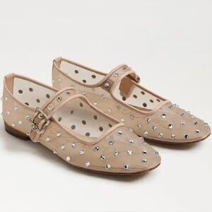 Sam Edelman Michaela Shine Mary Jane Flat size 6